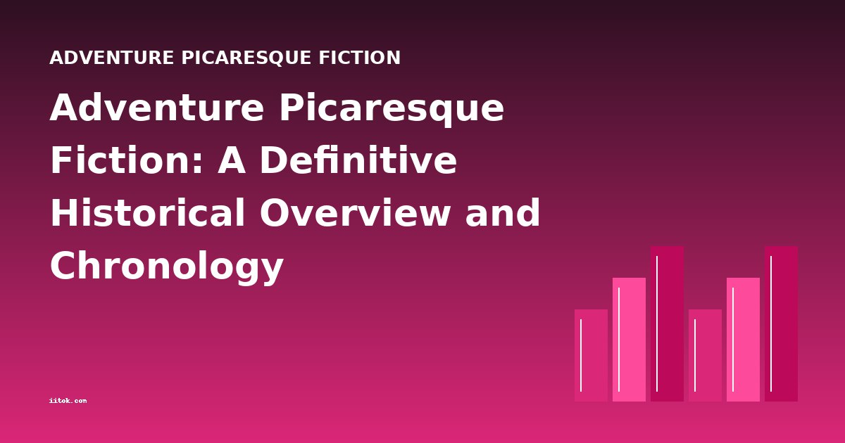 Adventure Picaresque Fiction: A Definitive Historical Overview and Chronology