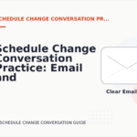 Schedule Change Conversation Practice: Email and Message Examples
